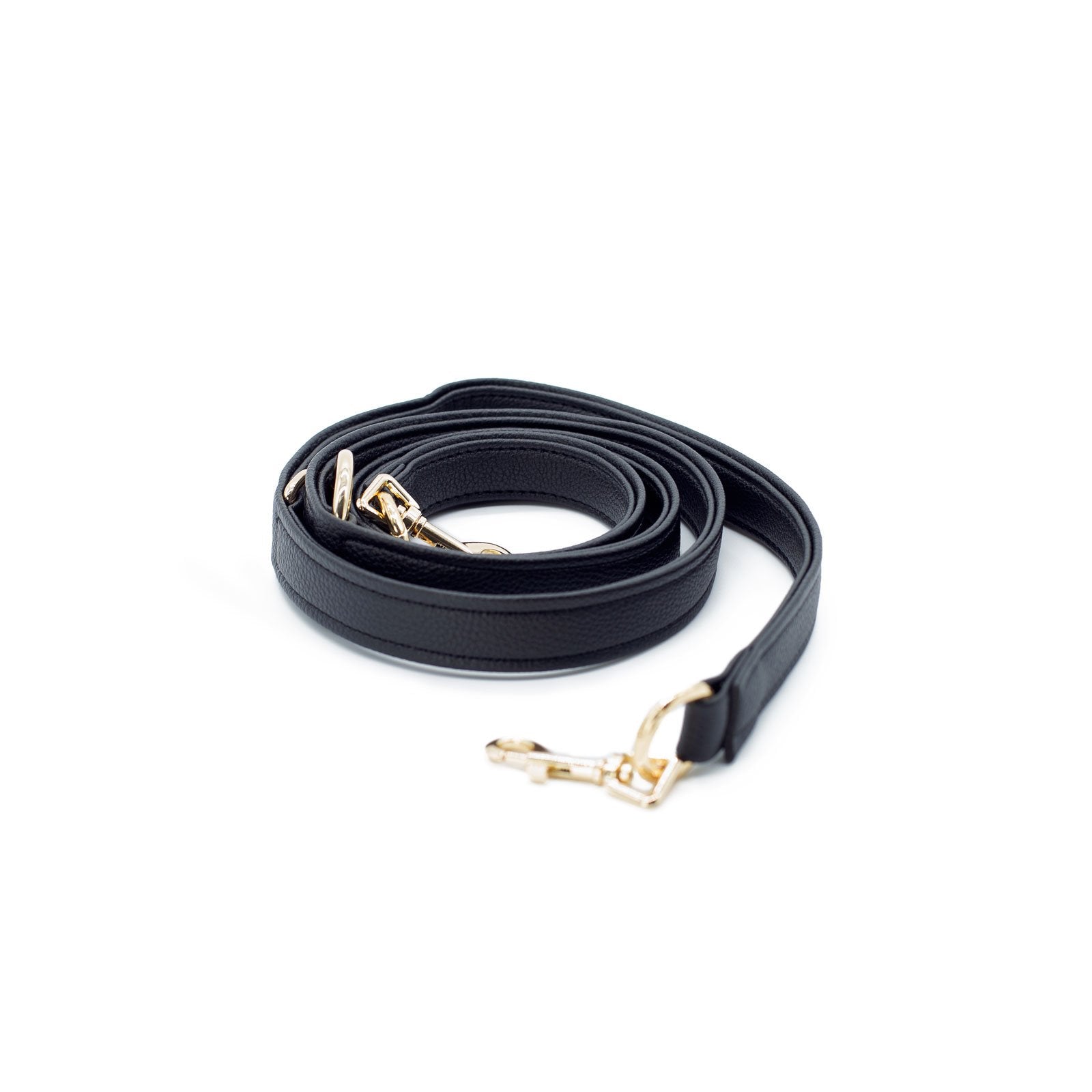 MELINA BUCHER Trudy Vegan Designer Bag Vegan Clutch Crossbody Strap Black