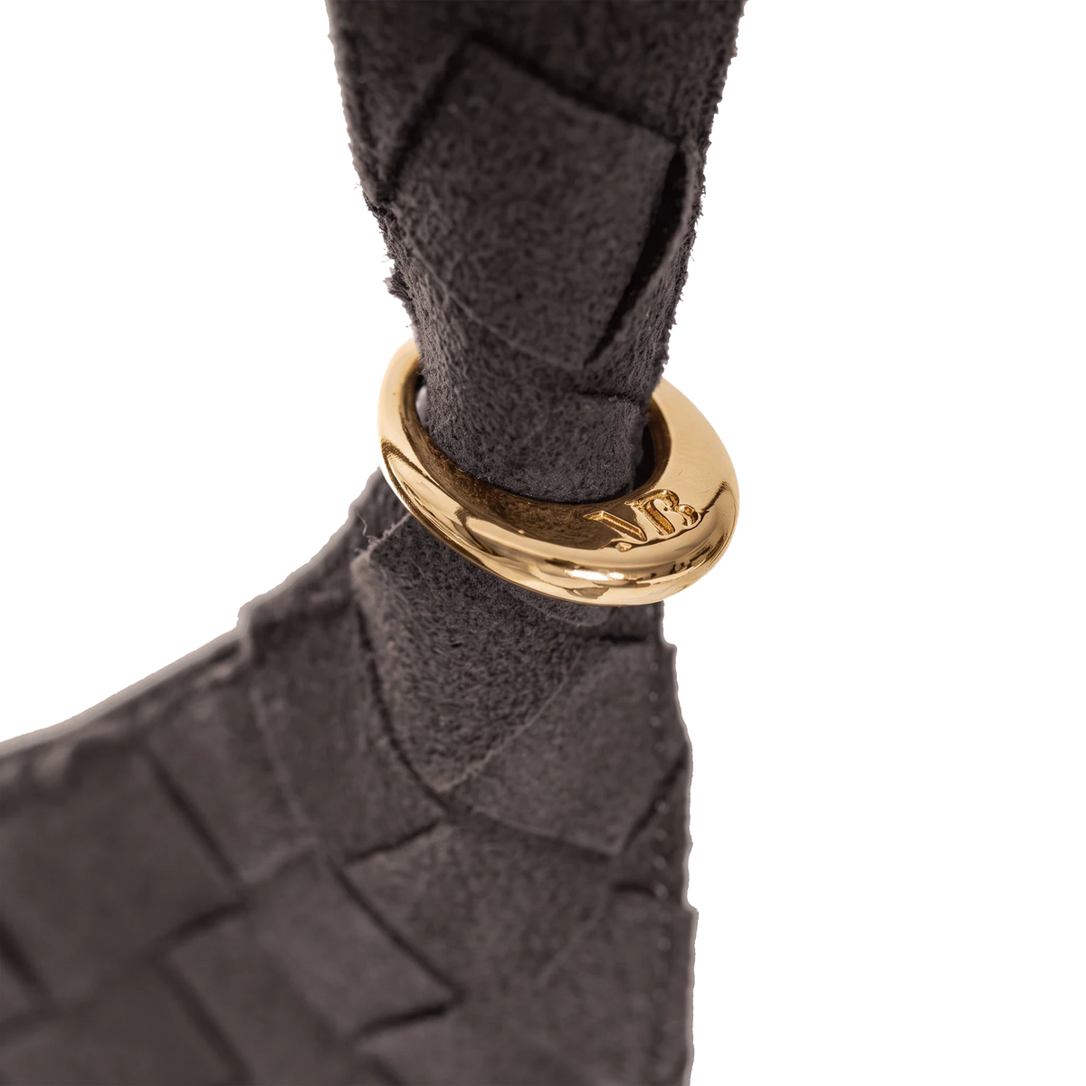 ARCH WOVEN Black – Detail Ring Gold