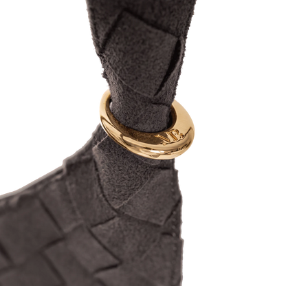 ARCH WOVEN Black – Detail Ring Gold