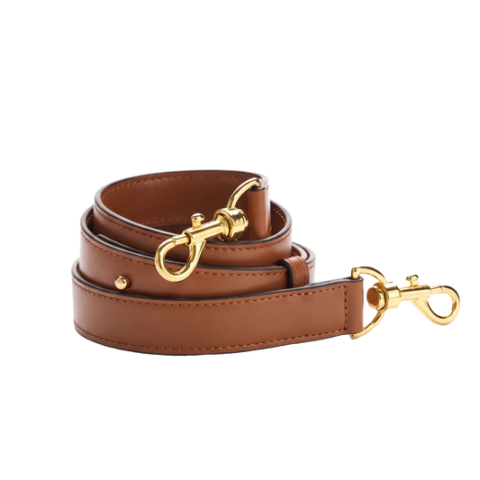 Shoulder strap Cognac