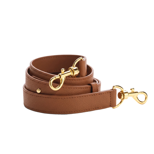 Shoulder strap Cognac