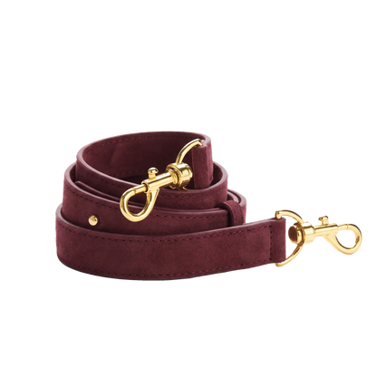 Shoulder strap Cherry Suede
